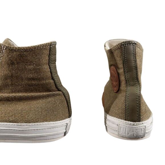 Converse Shoes Womens 10 Sneaker Chuck Taylor All Star Premium Wool Gothic Olive - Picture 5 of 16